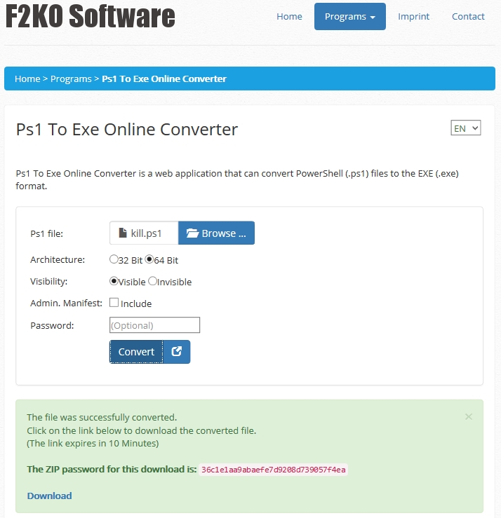 exe to dmg converter online